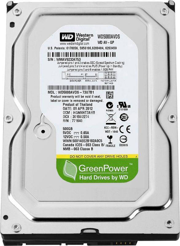 Жесткий диск 3.5" 500GB Western Digital AV-GP IntelliPower 32MB SATAII (WD5000AVDS) Refurbished
Жесткий диск 3.5" 500GB Western Digital AV-GP IntelliPower 32MB SATAII (WD5000AVDS) Refurbished