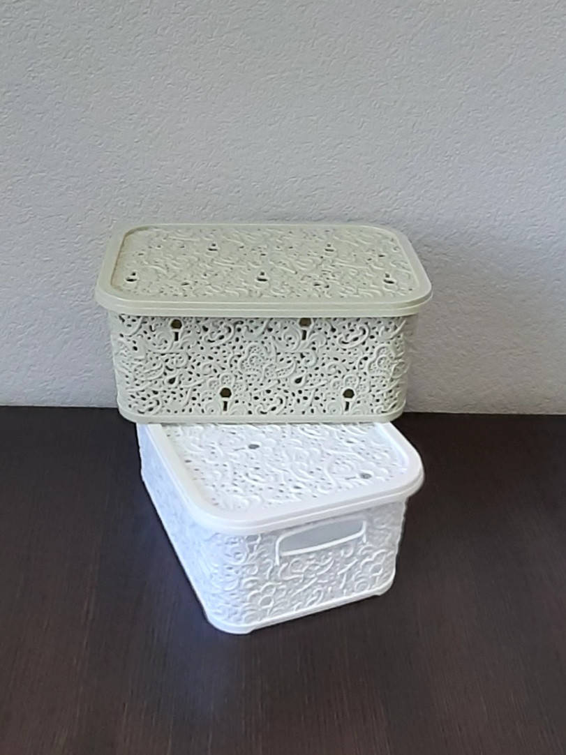 Корзина с крышкой Ажур 7,5 л №374
Корзина с крышкой Ажур 7,5 л №374