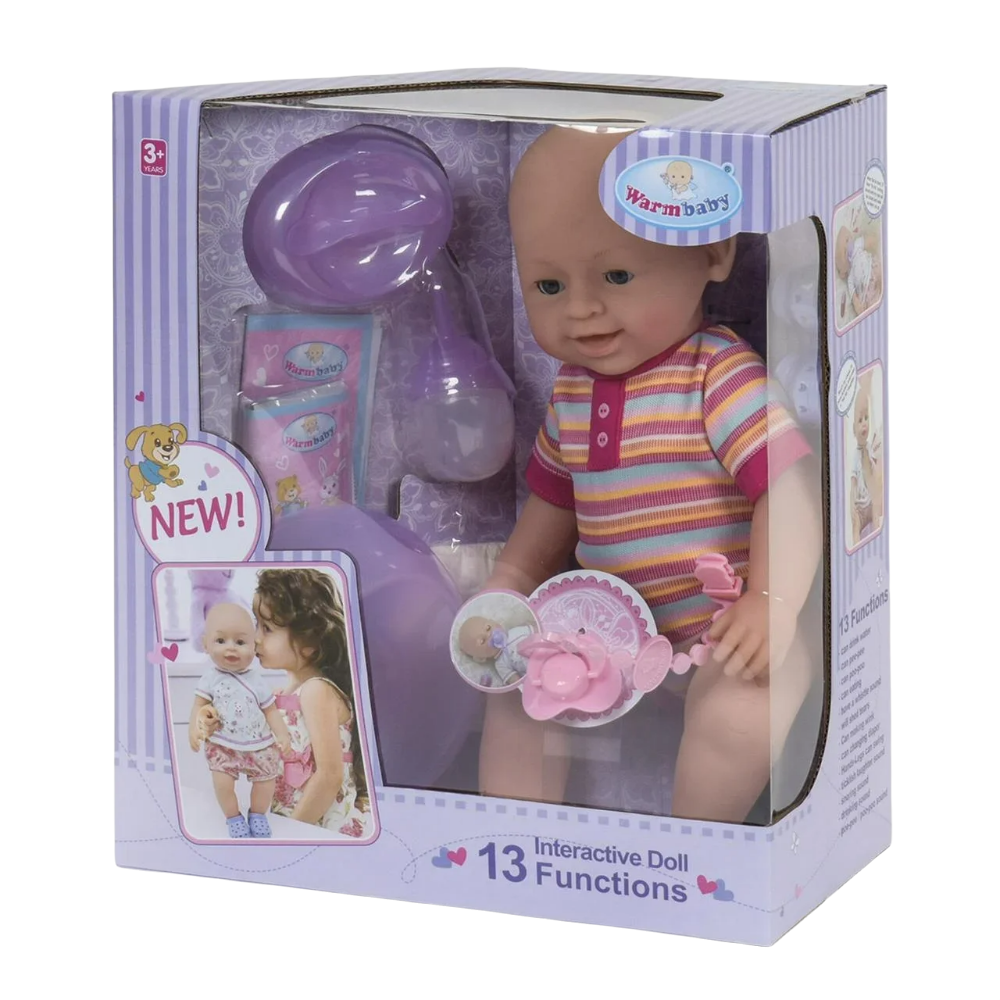 Кукла Реборн (пупс), девочка "Warm Baby" 13 функций, звуковые эффекты, на батарейках вид 12
Кукла Реборн (пупс), девочка "Warm Baby" 13 функций, звуковые эффекты, на батарейках вид 12