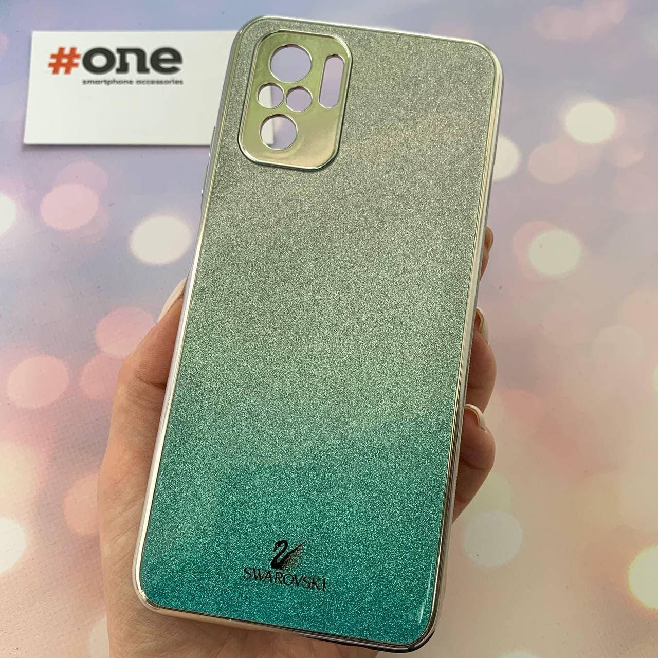 Чехол для Xiaomi Redmi Note 10s SWAROVSKI стеклянный с блестками чехол на телефон сяоми нот 10с бирюзовый
Чехол для Xiaomi Redmi Note 10s SWAROVSKI стеклянный с блестками чехол на телефон сяоми нот 10с бирюзовый