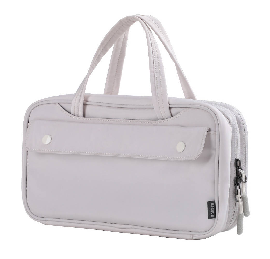 Ручная сумка-органайзер Baseus Track Series Switch Storage Bag Слоновая кость (LBGD-A02)
Ручная сумка-органайзер Baseus Track Series Switch Storage Bag Слоновая кость (LBGD-A02)