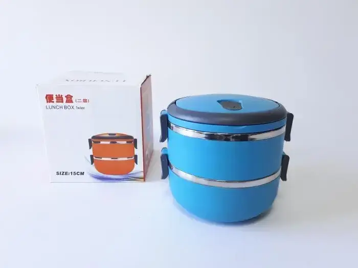 Судок термос из 2-х боксов нержавеющая сталь+пластмасса d 15 cm, h 14 cm. 500 мл * 2 шт в дорогу, на природу
Судок термос из 2-х боксов нержавеющая сталь+пластмасса d 15 cm, h 14 cm. 500 мл * 2 шт в дорогу, на природу