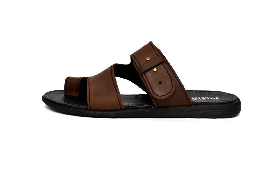 Шлепанцы больших размеров мужские кожаные коричневые с ремешком Rosso Avangard Slippers Brown Crazy BS, Коричневый
Шлепанцы больших размеров мужские кожаные коричневые с ремешком Rosso Avangard Slippers Brown Crazy BS, Коричневый