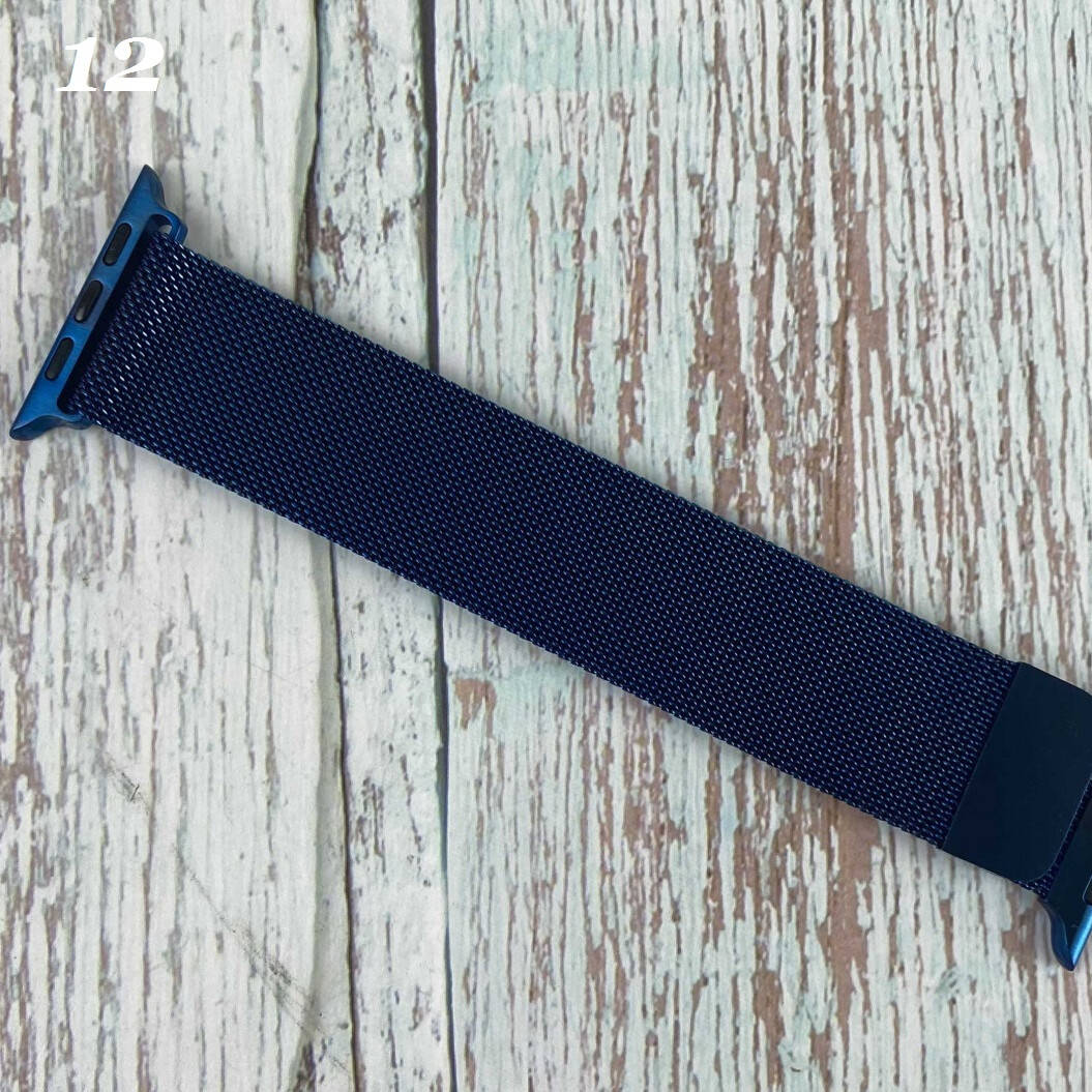Металлический Ремешок Миланская Петля Milanese Loop Apple Watch 1-6 38/40 42/44 мм Синий
Металлический Ремешок Миланская Петля Milanese Loop Apple Watch 1-6 38/40 42/44 мм Синий