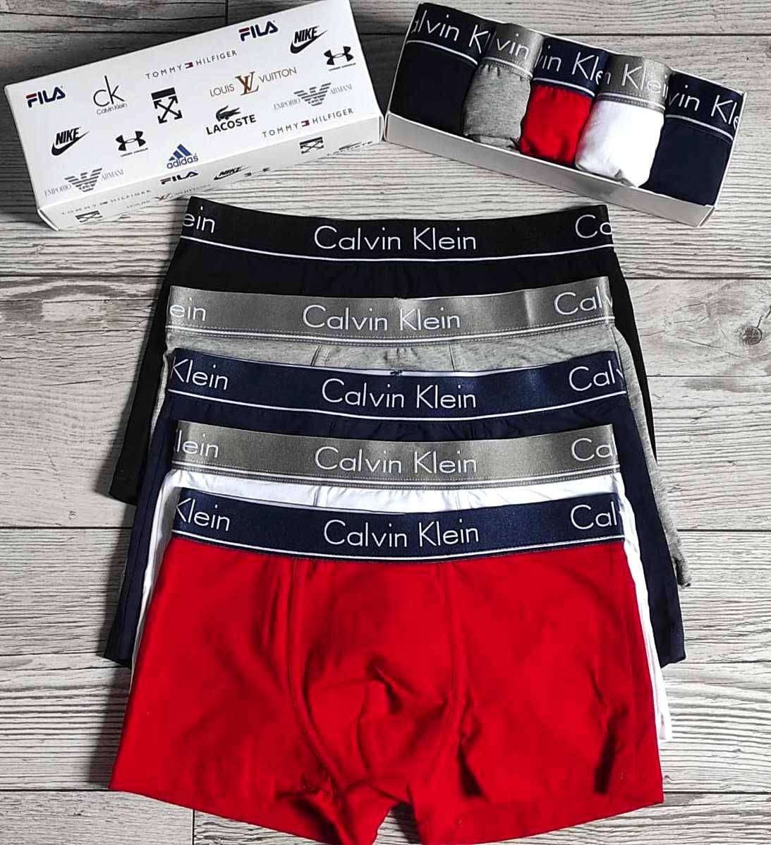 Трусы мужские боксеры набор Calvin Klein 5 шт Боксеры трусы шорты транки лакоста мужское нижнее белье
Трусы мужские боксеры набор Calvin Klein 5 шт Боксеры трусы шорты транки лакоста мужское нижнее белье