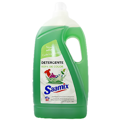 Гель для прання Саамікс для кольорового Saamix ropa de color 60p 4,02L 4шт/ящ (Код : 00-00012216)
Гель для прання Саамікс для кольорового Saamix ropa de color 60p 4,02L 4шт/ящ (Код : 00-00012216)