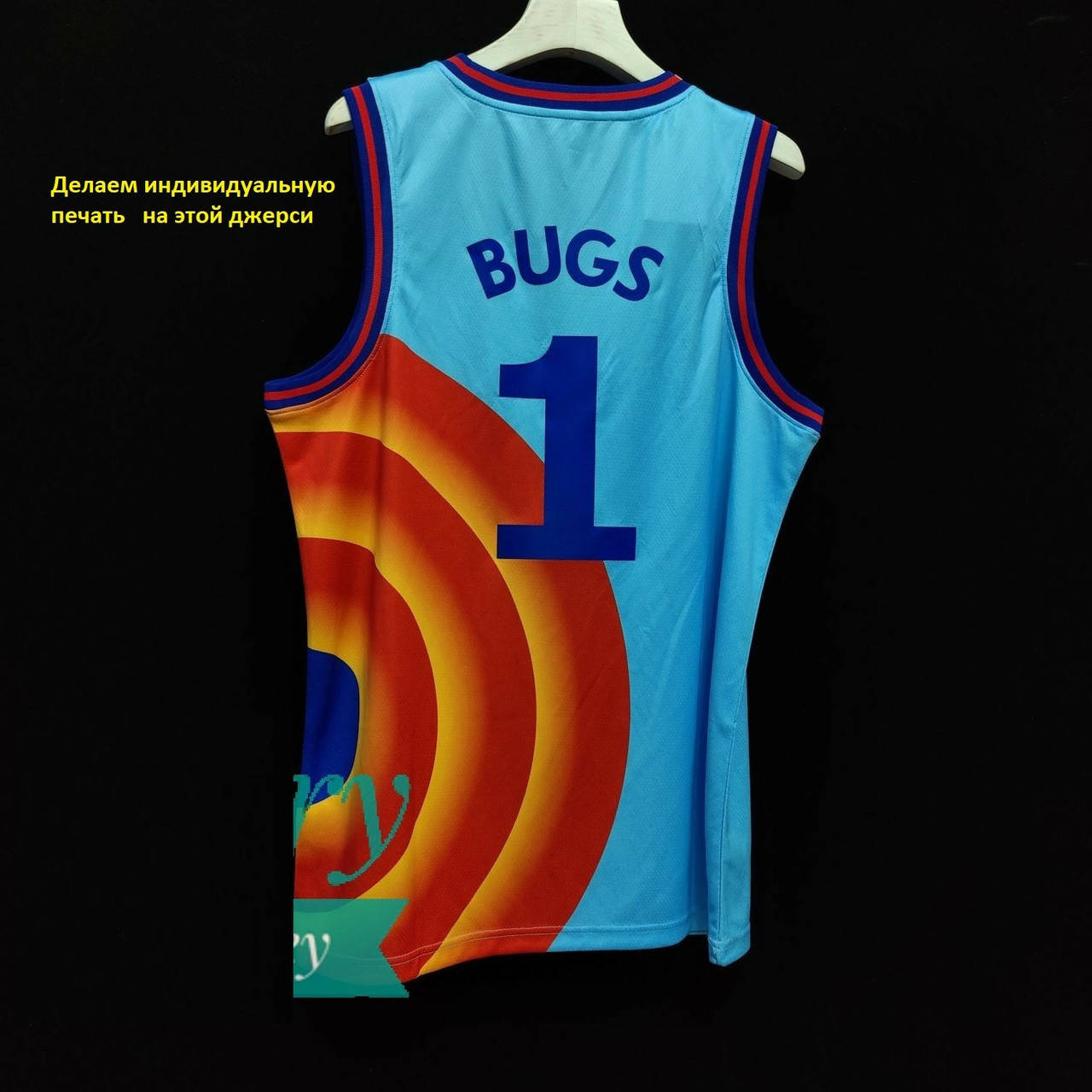 Майка джерси баскетбольная Космический баскетбол Багз Банни Bunny X SPACE JAM NEW LEGACY JERSEY TUNE SQUAD
Майка джерси баскетбольная Космический баскетбол Багз Банни Bunny X SPACE JAM NEW LEGACY JERSEY TUNE SQUAD