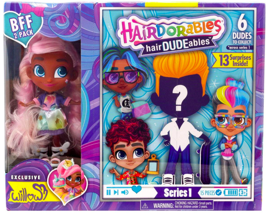 Hairdorables Хердораблес мальчик и девочка Единорожка Виллоу DUDEables Collectible Dolls WILLOW- Series 1
Hairdorables Хердораблес мальчик и девочка Единорожка Виллоу DUDEables Collectible Dolls WILLOW- Series 1