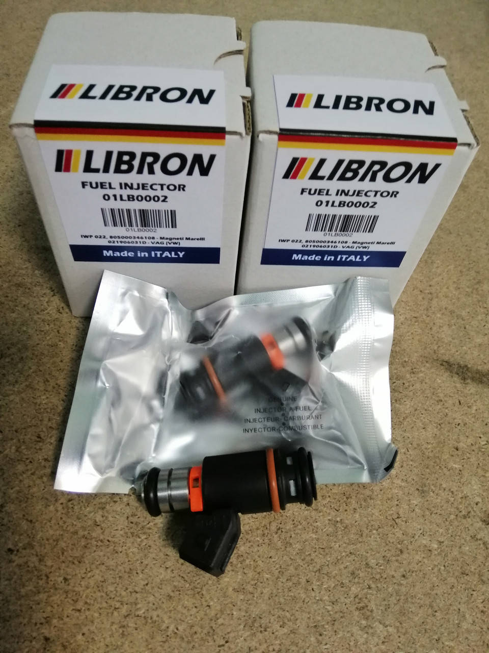 Форсунка LIBRON 01LB0002 - T4 Транспортер AES, AET, AEU, APL, AVT (IWP022, 805000346108, 0219060)
Форсунка LIBRON 01LB0002 - T4 Транспортер AES, AET, AEU, APL, AVT (IWP022, 805000346108, 0219060)