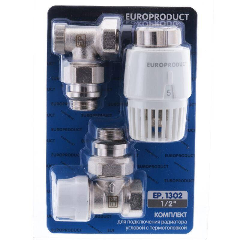 Комплект для подключения радиатора с термоголовкой EUROPRODUCT 1/2'' угловой (Чехия)
Комплект для подключения радиатора с термоголовкой EUROPRODUCT 1/2'' угловой (Чехия)