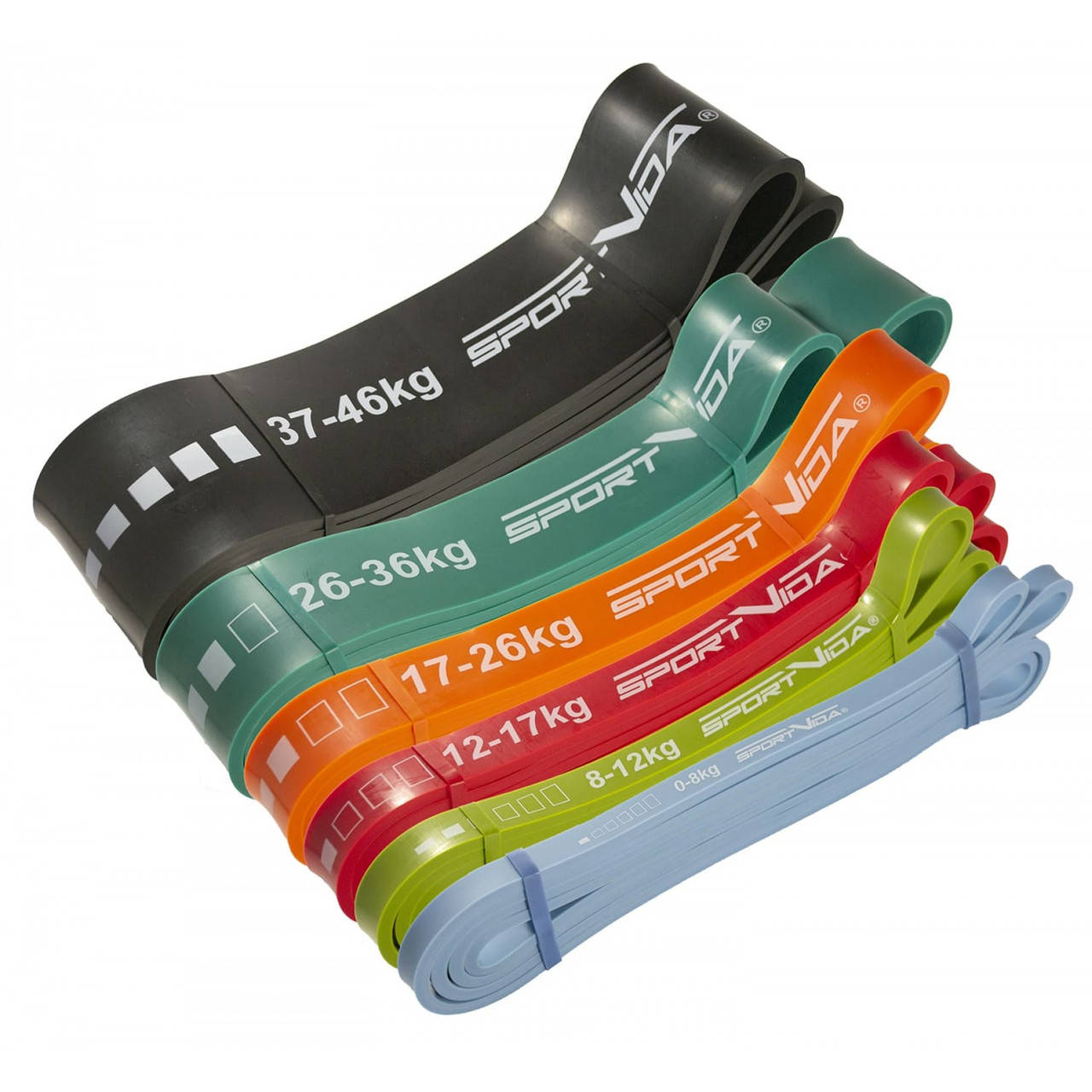 Еспандер-петля (резина для фітнесу і спорту) SportVida Power Band 6 шт 0-46 кг SV-HK0190-3
Еспандер-петля (резина для фітнесу і спорту) SportVida Power Band 6 шт 0-46 кг SV-HK0190-3