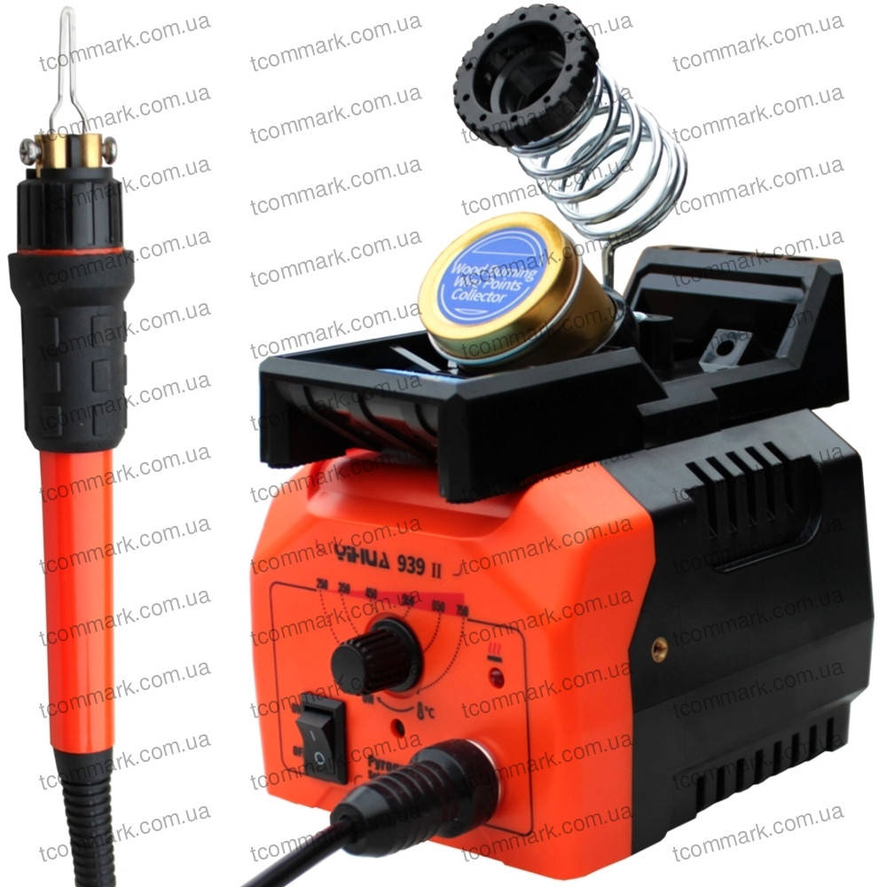 Станция для выжигания профессиональная YIHUA 939-II, 25W, 250-750°C (20 насадок)
Станция для выжигания профессиональная YIHUA 939-II, 25W, 250-750°C (20 насадок)