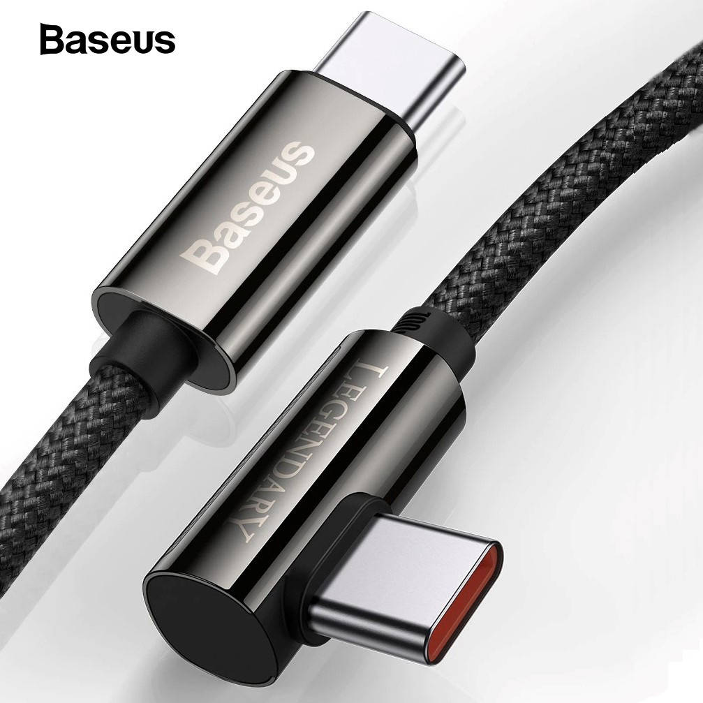 Кабель для быстрой зарядки Baseus 100W Type-C to Type-C Legend Series Elbow Fast Charging 1м (чорний), Черный
Кабель для быстрой зарядки Baseus 100W Type-C to Type-C Legend Series Elbow Fast Charging 1м (чорний), Черный