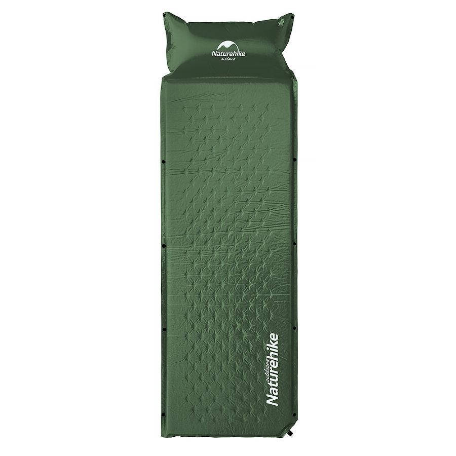 Самонадувной кемпинговый коврик Naturehike Mat with Pillow 25 мм NH15Q002-D army green, Зелёный
Самонадувной кемпинговый коврик Naturehike Mat with Pillow 25 мм NH15Q002-D army green, Зелёный