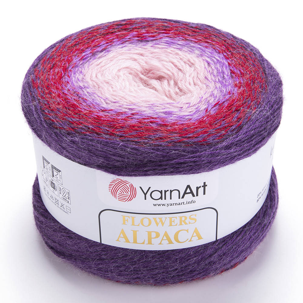 YarnArt Flowers Alpaca (ЯрнАрт Фловерс Альпака) № 434 (Пряжа альпака, нитки для вязания), Разные цвета
YarnArt Flowers Alpaca (ЯрнАрт Фловерс Альпака) № 434 (Пряжа альпака, нитки для вязания), Разные цвета