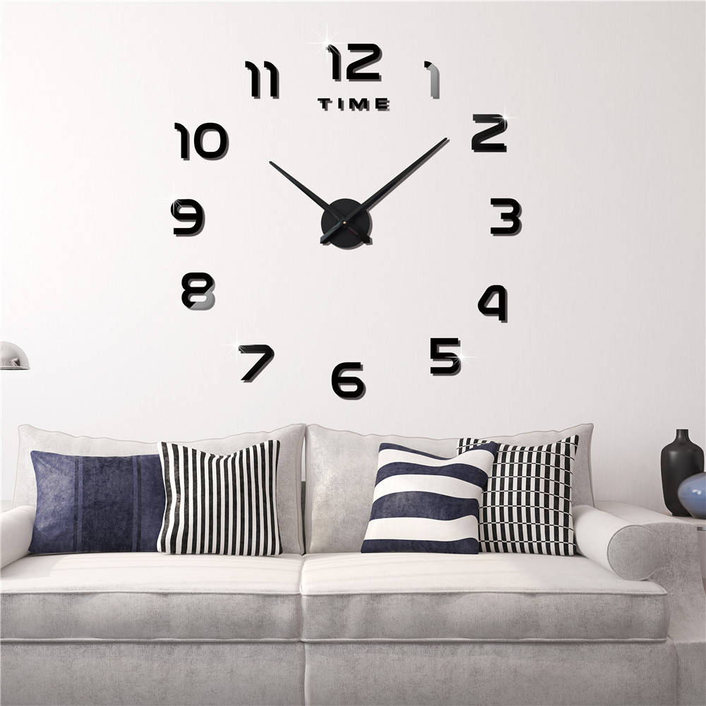 Большие Дизайнерские настенные 3Д часы 3D DIY Clock от 50 до 120см 002Bs (Арабские цифры) Черные
Большие Дизайнерские настенные 3Д часы 3D DIY Clock от 50 до 120см 002Bs (Арабские цифры) Черные