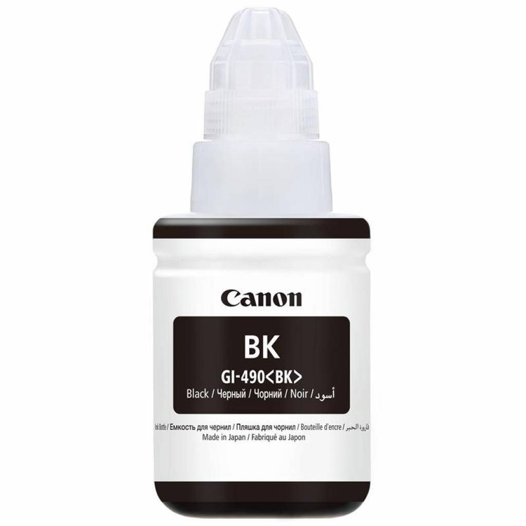 Контейнер з чорнилом Canon GI-490 Black (135 ml) (0663C001) 
Контейнер з чорнилом Canon GI-490 Black (135 ml) (0663C001)