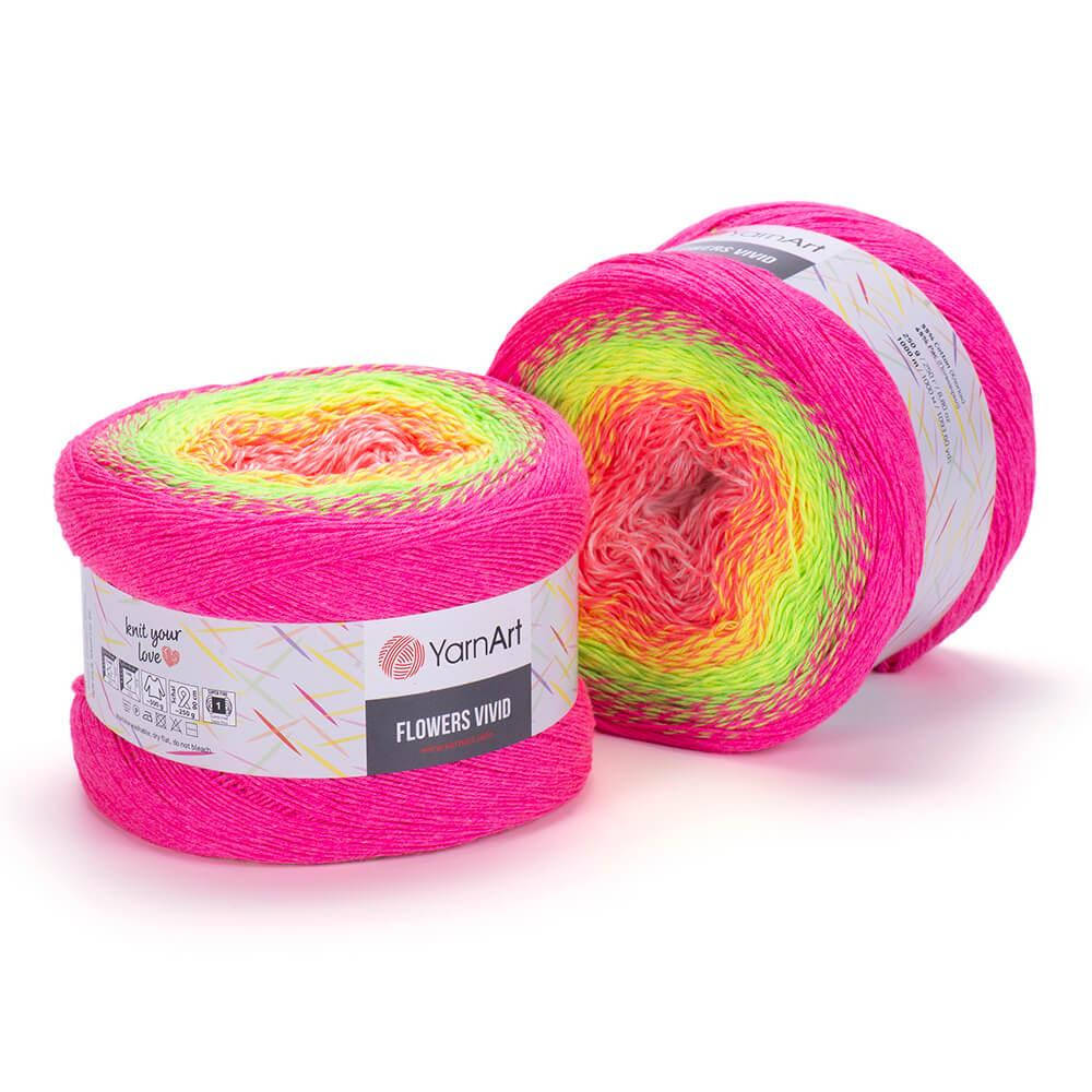 YarnArt Flowers Vivid (Ярнарт Фловерс Вивид) № 507 (Пряжа хлопковая, нитки для вязания), Секционное крашение
YarnArt Flowers Vivid (Ярнарт Фловерс Вивид) № 507 (Пряжа хлопковая, нитки для вязания), Секционное крашение