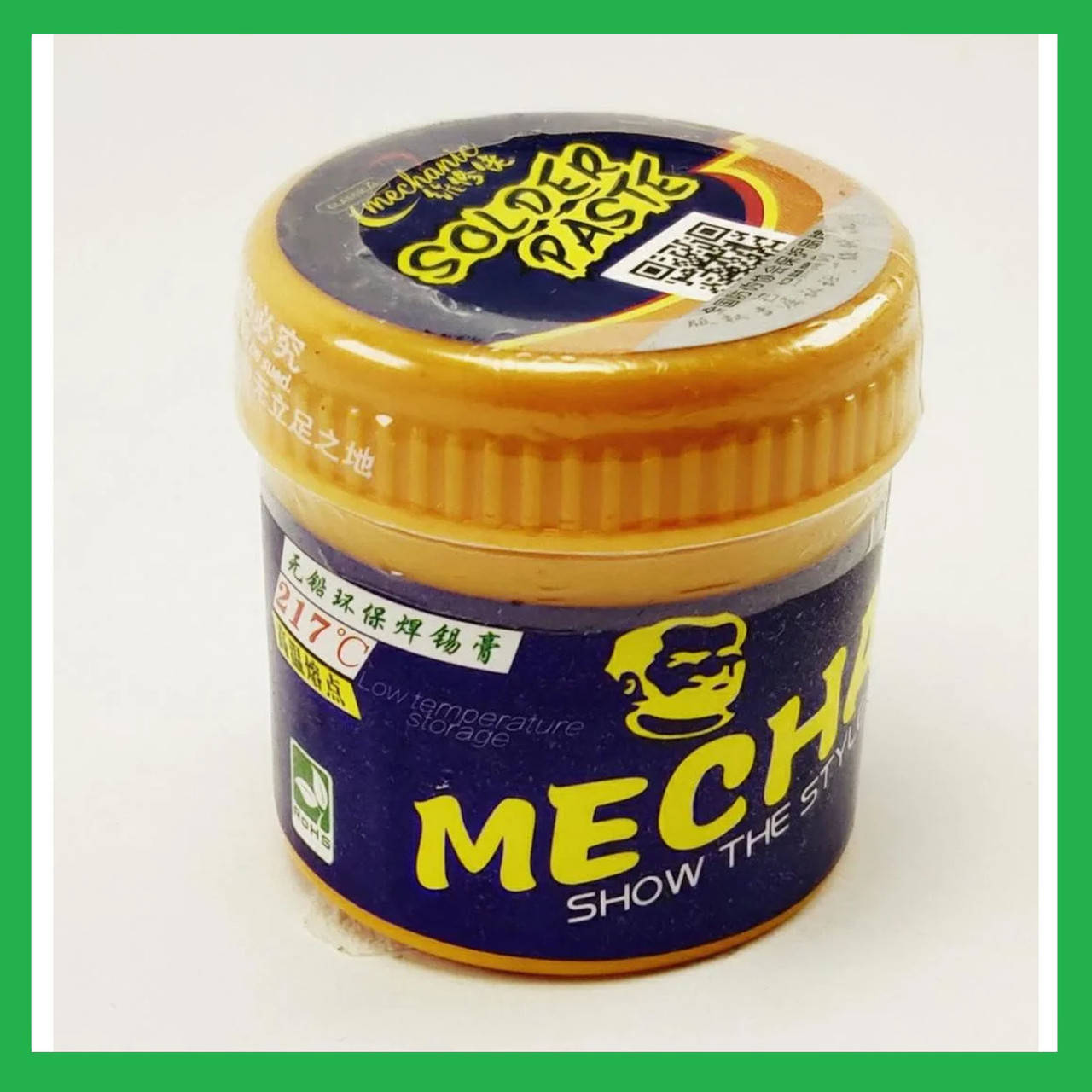 Паяльная паста BGA бессвинцовая MECHANIC CS305-B80 60 гр, Sn 96,5%, Ag 3%, Cu 0,5%
Паяльная паста BGA бессвинцовая MECHANIC CS305-B80 60 гр, Sn 96,5%, Ag 3%, Cu 0,5%