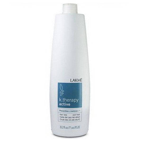 Лечебный шампунь актив предупреждающий выпадение волос Lakme K.Therapy Active Prevention Shampoo 1л.
Лечебный шампунь актив предупреждающий выпадение волос Lakme K.Therapy Active Prevention Shampoo 1л.