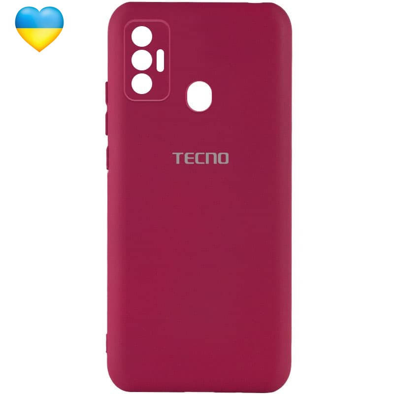Чехол силиконовый бордовый с защитой камеры для TECNO Spark 7 / Чехол на техно спарк 7
Чехол силиконовый бордовый с защитой камеры для TECNO Spark 7 / Чехол на техно спарк 7