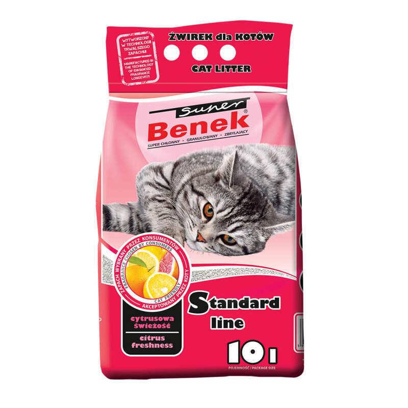 Super Benek Standard Line Citrus – Бентонитовый наполнитель Стандарт для кошачьего туалета с ароматом цитруса
Super Benek Standard Line Citrus – Бентонитовый наполнитель Стандарт для кошачьего туалета с ароматом цитруса