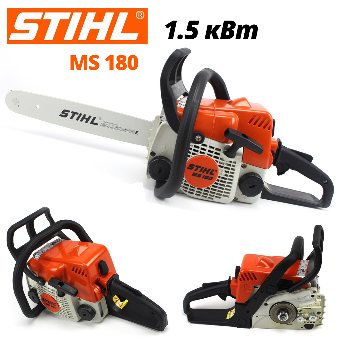 Бензопила Stihl MS 180 Цепная бензиновая пила Мотопила Штиль МС 180 1.5 кВт шина 35 см
Бензопила Stihl MS 180 Цепная бензиновая пила Мотопила Штиль МС 180 1.5 кВт шина 35 см