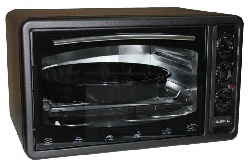 Электрическая духовка Asel-AF0023 объем 33 литра
Электрическая духовка Asel-AF0023 объем 33 литра
