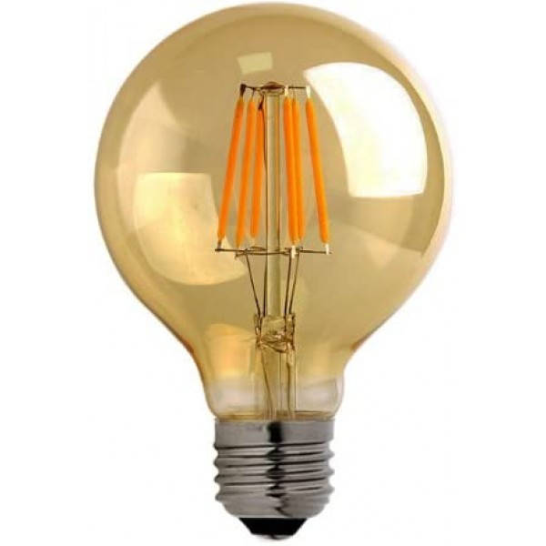 Светодиодная филаментная LED лампа Bulbright 6W, 2700К, G80, E27, винтажная лампа Эдиссона, энергосбергающая
Светодиодная филаментная LED лампа Bulbright 6W, 2700К, G80, E27, винтажная лампа Эдиссона, энергосбергающая