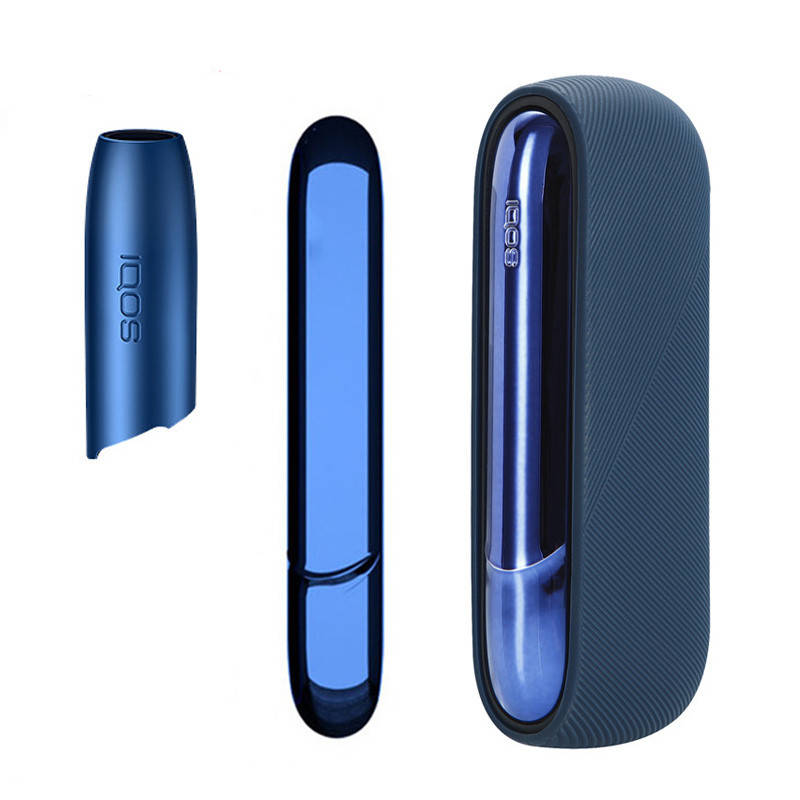 Аксессуар 3в1! Силиконовый чехол + боковая панель + колпачок для Iqos 3/ Iqos 3 Duo синий (Айкос 3 дуо)
Аксессуар 3в1! Силиконовый чехол + боковая панель + колпачок для Iqos 3/ Iqos 3 Duo синий (Айкос 3 дуо)
