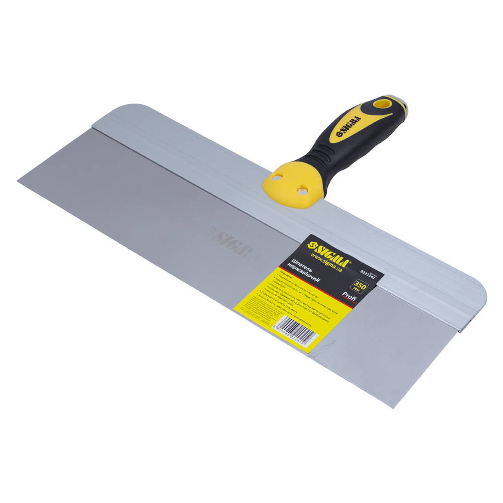 Шпатель нержавеющий 350мм Profi SIGMA (8322241)
Шпатель нержавеющий 350мм Profi SIGMA (8322241)