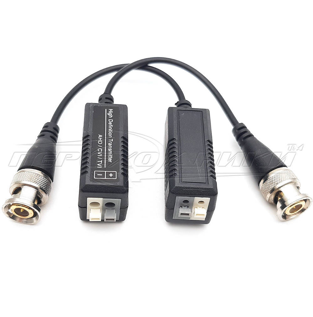 1-канальный пассивный приемник/передатчик BNC по витой паре GV-01HD P-03, Белый
1-канальный пассивный приемник/передатчик BNC по витой паре GV-01HD P-03, Белый