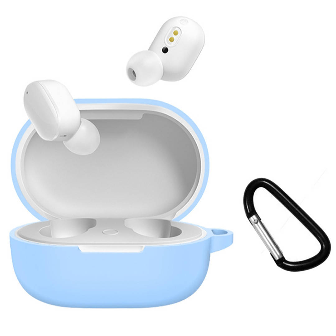 Силиконовый чехол для Xiaomi Mi True Wireless Earbuds Basic 2S | чехол+карабин | голубой
Силиконовый чехол для Xiaomi Mi True Wireless Earbuds Basic 2S | чехол+карабин | голубой