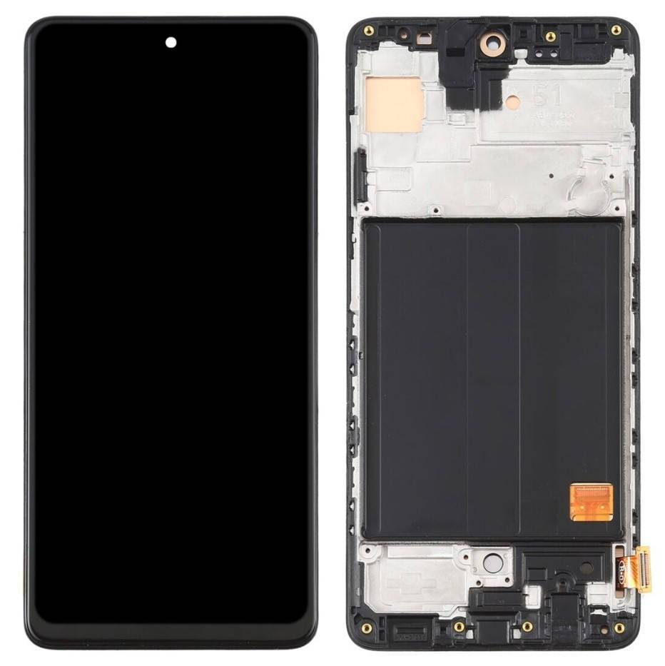 Дисплей с передней панелью для Samsung Galaxy A51 A515 (2019) + сенсор Black (OLED), Черный
Дисплей с передней панелью для Samsung Galaxy A51 A515 (2019) + сенсор Black (OLED), Черный