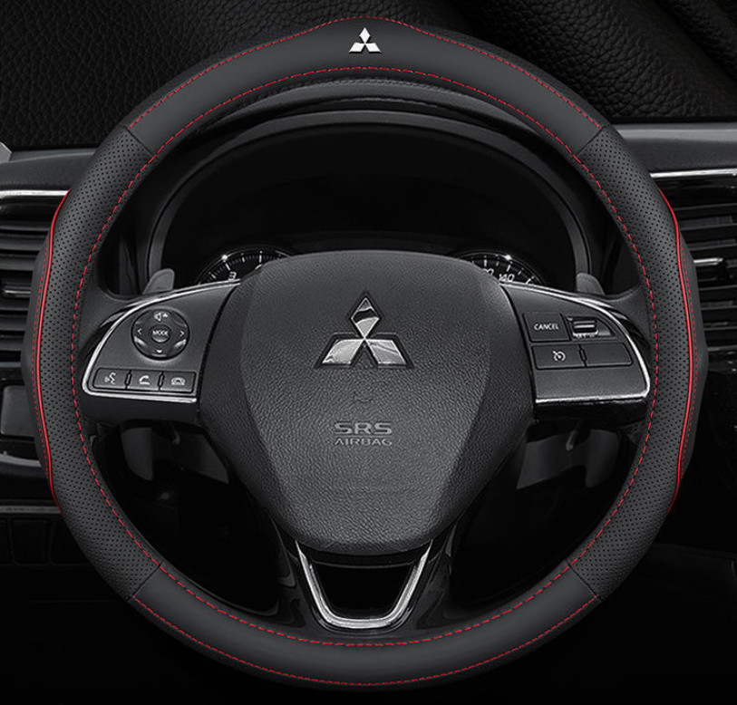 Чехол оплетка Cool на руль для автомобиля Mitsubishi натуральная кожа Черный с красной прошивкой
Чехол оплетка Cool на руль для автомобиля Mitsubishi натуральная кожа Черный с красной прошивкой