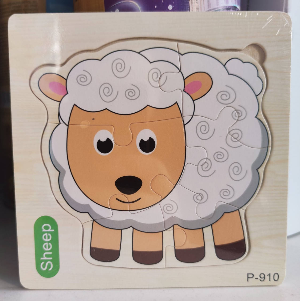 Деревянный пазл Овечка, С49457 
Деревянный пазл Овечка, С49457