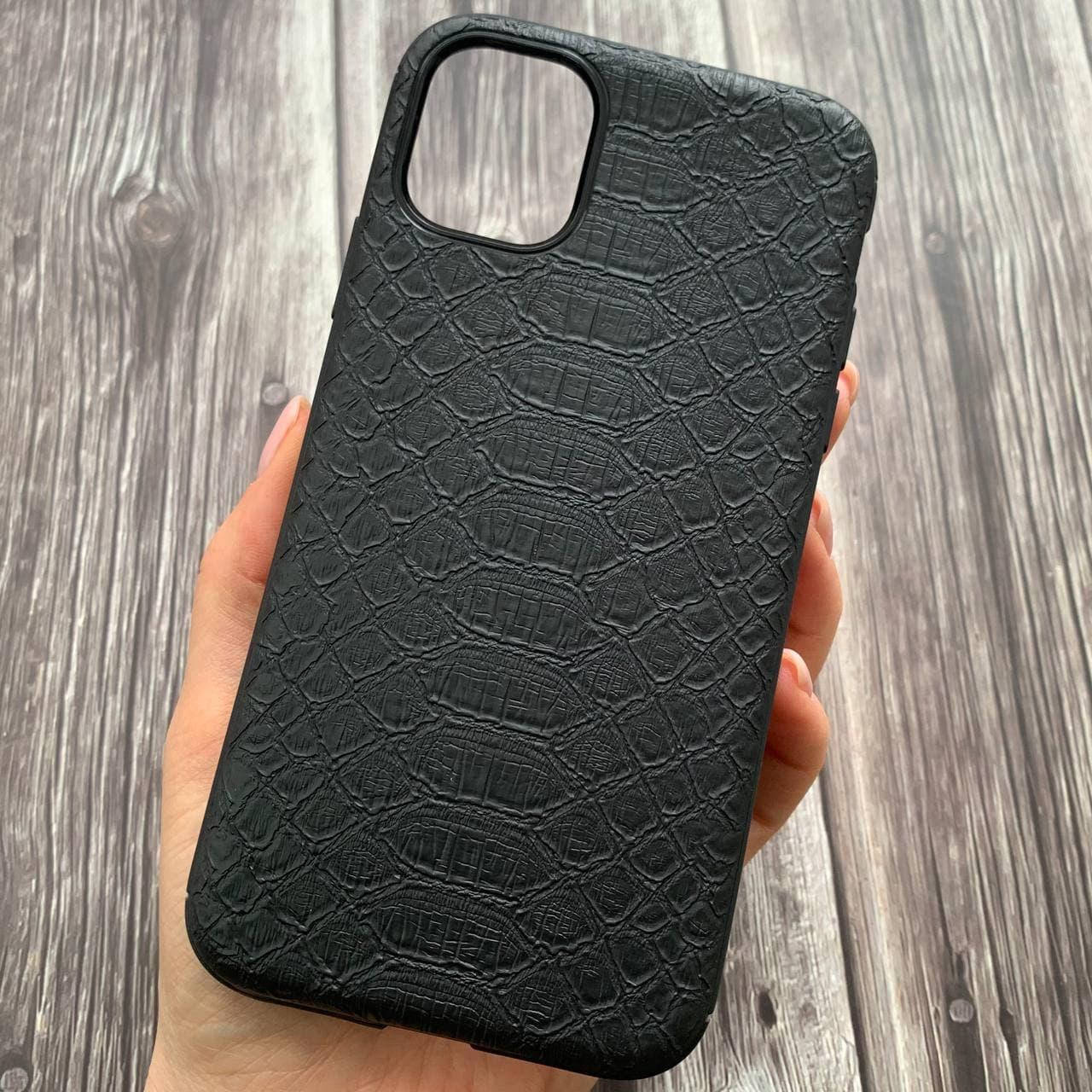 Чехол для iPhone 11 кожа крокодила кожаный чехол с магнитной вставкой чехол на телефон айфон 11 черный
Чехол для iPhone 11 кожа крокодила кожаный чехол с магнитной вставкой чехол на телефон айфон 11 черный