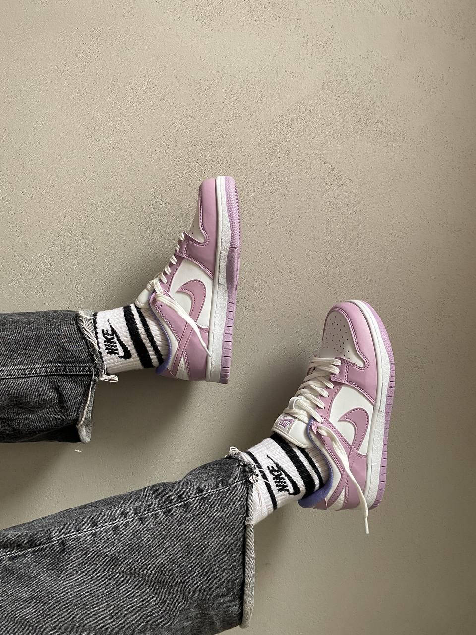 Кросівки жіночі Nike Dunk Low Violet / кросівки жіночі найк данк фіолетові 38, Фиолетовый