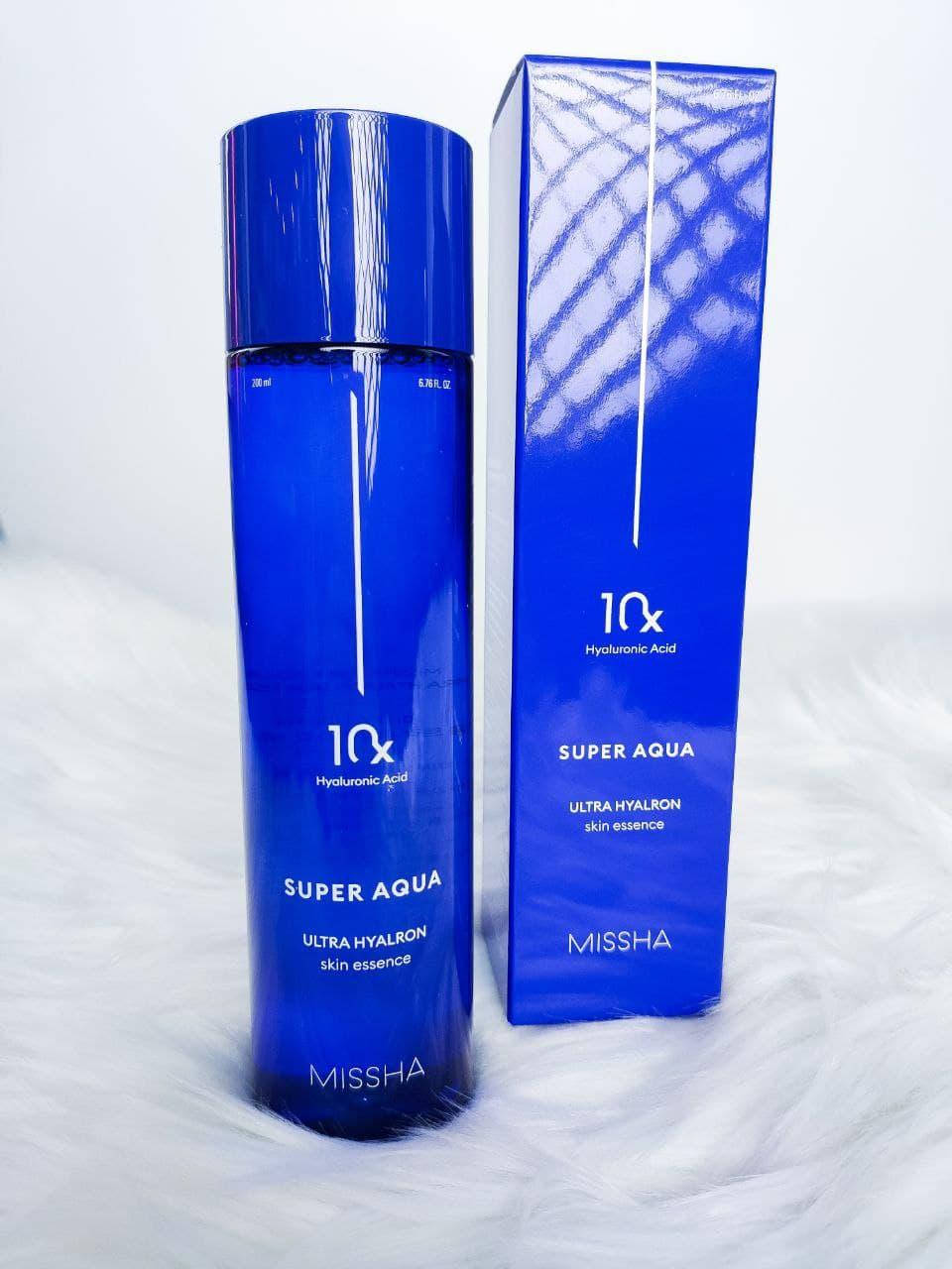 Глубоко увлажняющая тонер-эссенция Missha Super Aqua Ultra Hyalron Skin Essence 200 мл (обновленный)
Глубоко увлажняющая тонер-эссенция Missha Super Aqua Ultra Hyalron Skin Essence 200 мл (обновленный)