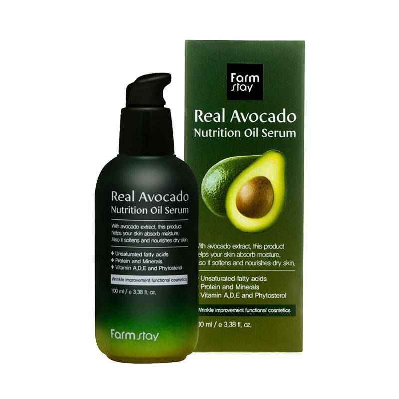 Сыворотка питательная с маслом авокадо для лица FarmStay Real Avocado Nutrition Oil Serum 100ml
Сыворотка питательная с маслом авокадо для лица FarmStay Real Avocado Nutrition Oil Serum 100ml