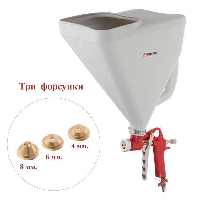 Штукатурный распылитель INTERTOOL PT-0403 
Штукатурный распылитель INTERTOOL PT-0403