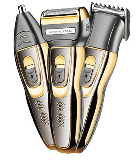 Беспроводная машинка для стрижки волос Gemei GM-595 3 в 1