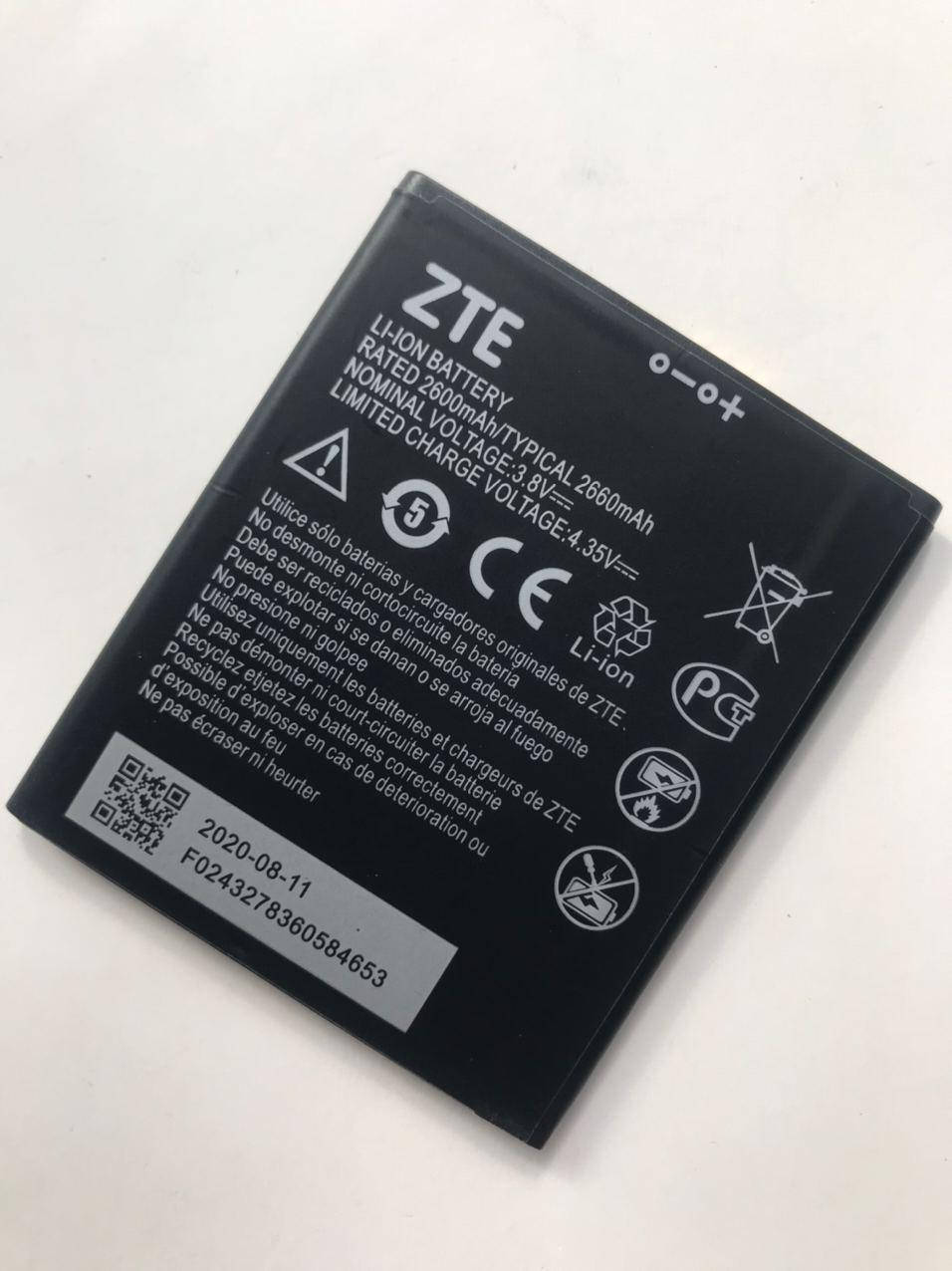 Аккумулятор ZTE Blade A5 2019 / A3 2020 ( Li3826T43P4H705949/Li3826T43p4h695950, 2600 mAh AAAA
Аккумулятор ZTE Blade A5 2019 / A3 2020 ( Li3826T43P4H705949/Li3826T43p4h695950, 2600 mAh AAAA