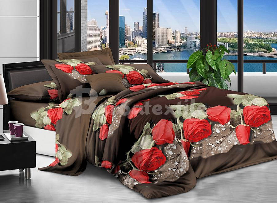 Роза под дождем - Бязь 3D - Двухспальный комплект
Роза под дождем - Бязь 3D - Двухспальный комплект