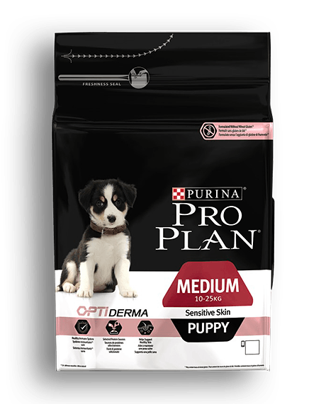 Purina Pro Plan Puppy MEDIUM с OPTIDERMA 12 кг-для щенков средних пород с лососем
Purina Pro Plan Puppy MEDIUM с OPTIDERMA 12 кг-для щенков средних пород с лососем