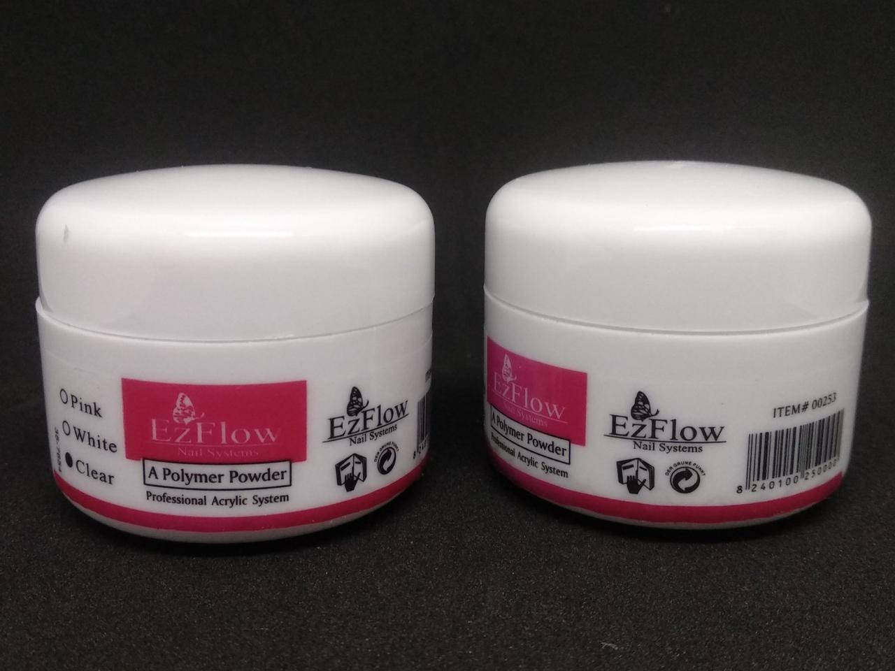 Акриловая пудра для наращивания ногтей EzFlow A POLIMER Powder Professional Acrylic Nail System прозрачная 10г, Белый
Акриловая пудра для наращивания ногтей EzFlow A POLIMER Powder Professional Acrylic Nail System прозрачная 10г, Белый
