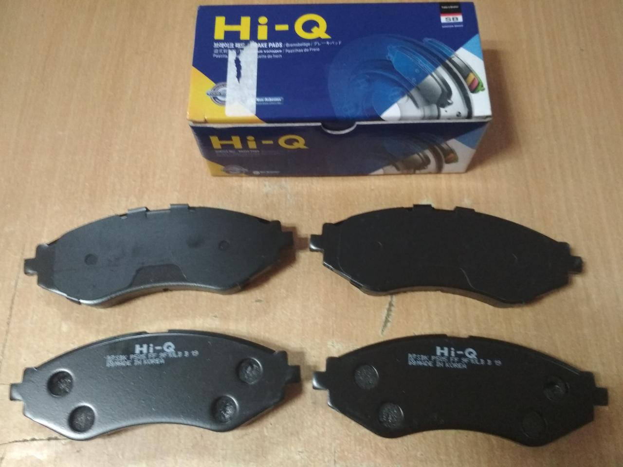 Колодки тормозные передние ДЕО Ланос, Лачетти 1.6, Нубира диск на "R14" "Hi-Q" SP1077 - производства Корея
Колодки тормозные передние ДЕО Ланос, Лачетти 1.6, Нубира диск на "R14" "Hi-Q" SP1077 - производства Корея