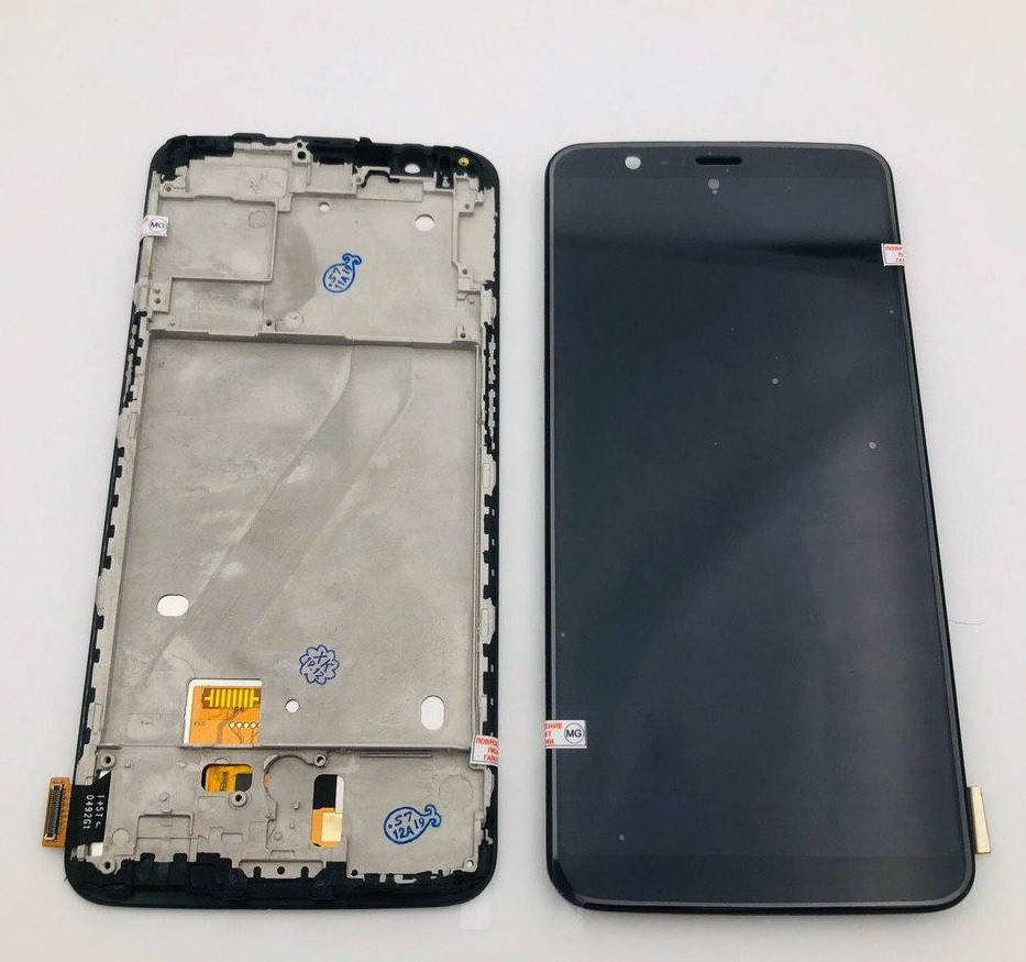 Дисплей для мобильного телефона OnePlus 5T/1+5T, черный, с тачскрином, AAA, TFT, с рамой
Дисплей для мобильного телефона OnePlus 5T/1+5T, черный, с тачскрином, AAA, TFT, с рамой