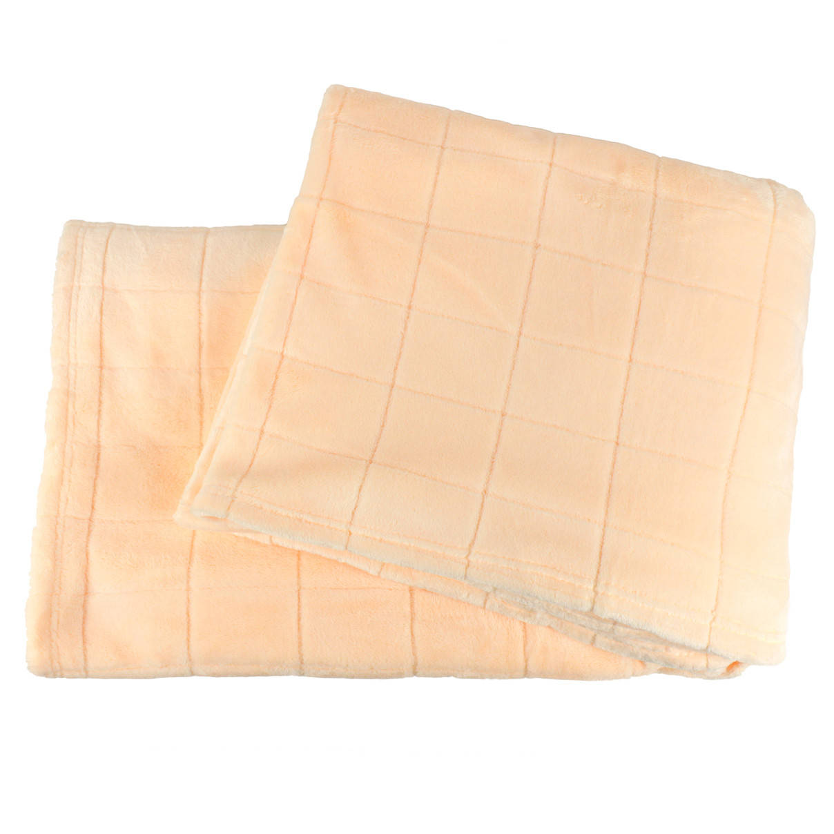 Покрывало плед однотонный ромб микрофибра персик 200х230, Персиковый 
Покрывало плед однотонный ромб микрофибра персик 200х230, Персиковый