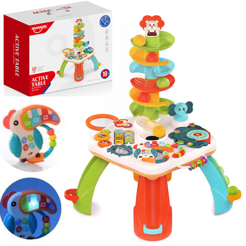 Развивающий игровой столик "Active table" TM Huanger арт. 0519
Развивающий игровой столик "Active table" TM Huanger арт. 0519